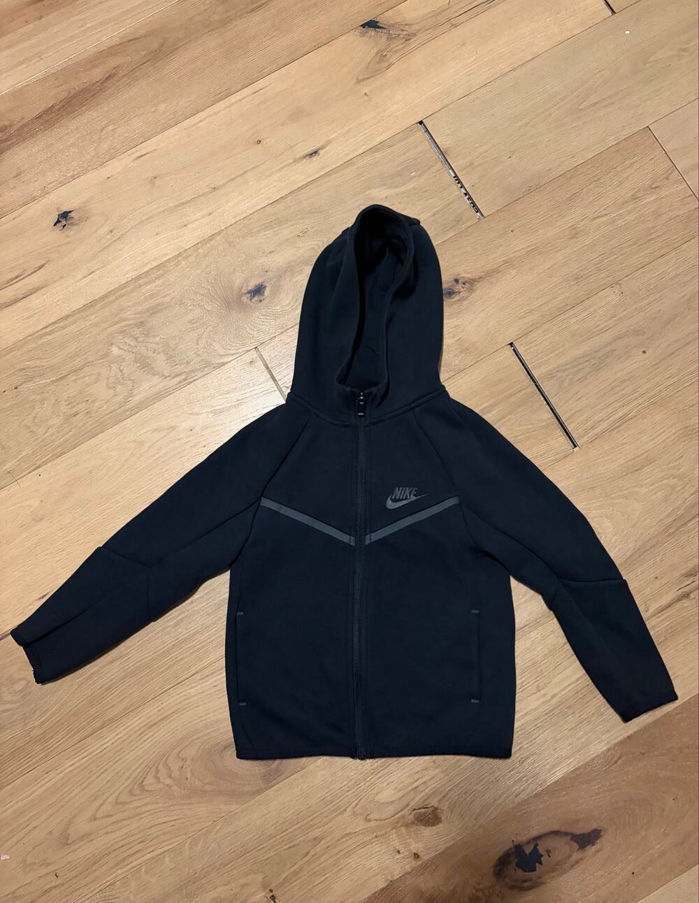 Kids Black Nike Tech Hoodie